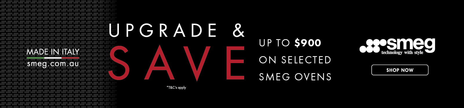 Save Up To $900 On Selected Smeg Ovens