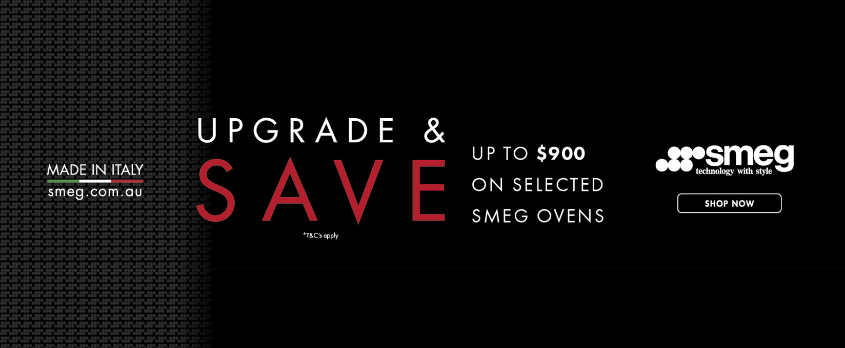 Save Up To $900 On Selected Smeg Ovens at Elite Appliances