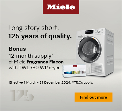 Bonus 12 Month Supply Of Fragrance Falcon With Selected Miele Dryers