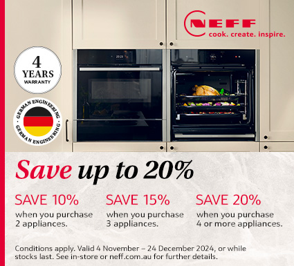 Save Up To 20%* On NEFF Appliance Packages