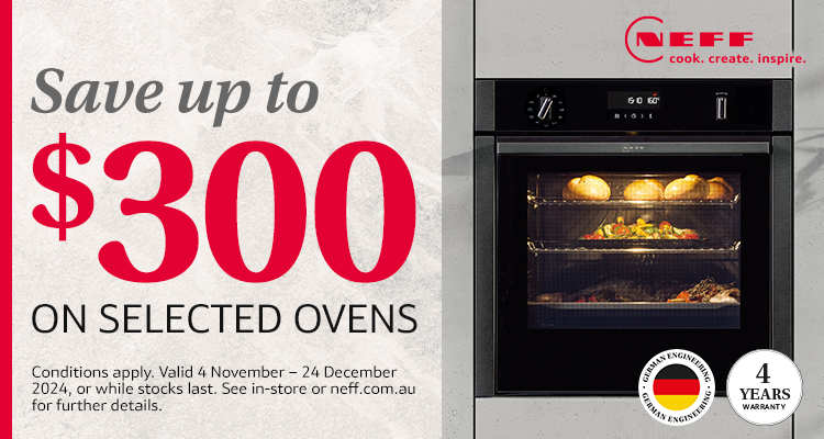 Save $300 On Selected NEFF Ovens at Elite Appliances