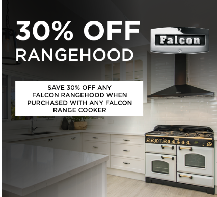 Save 30% Off Any Falcon Rangehood When Purchased With Any Falcon Range Cooker