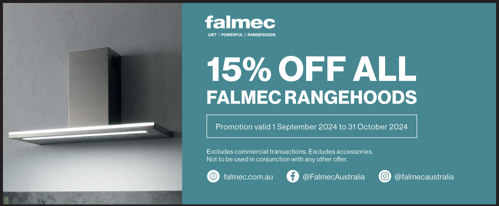 15% Off Full Falmec Range at Elite Appliances