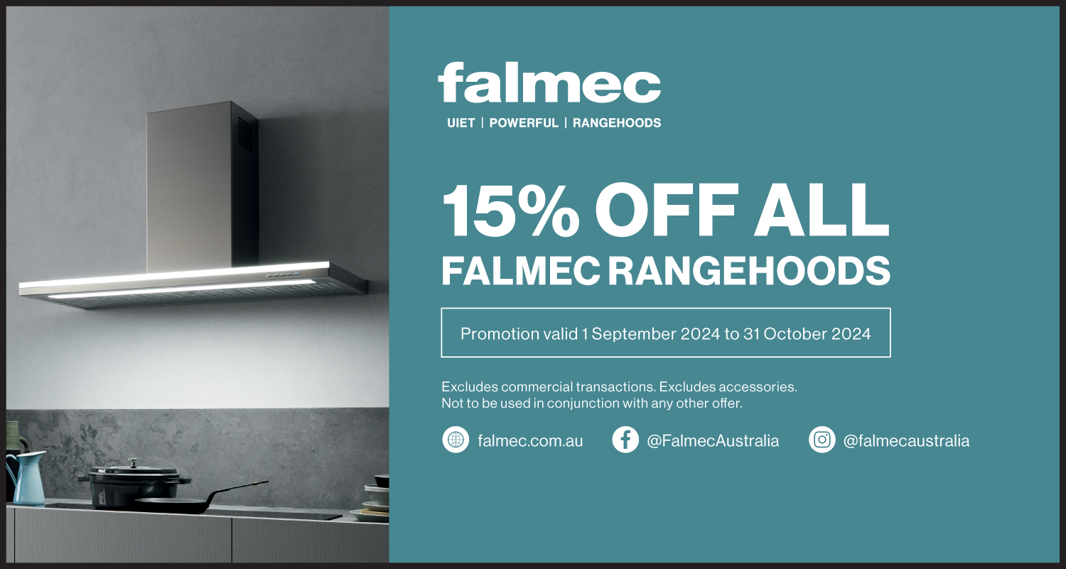 15% Off Full Falmec Range at Elite Appliances