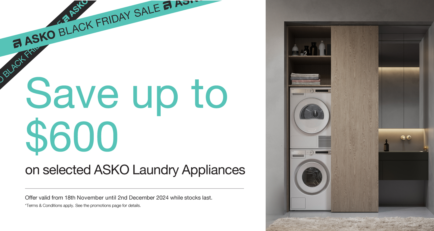 Save Up To $600* On Selected ASKO Laundry Appliances at Elite Appliances