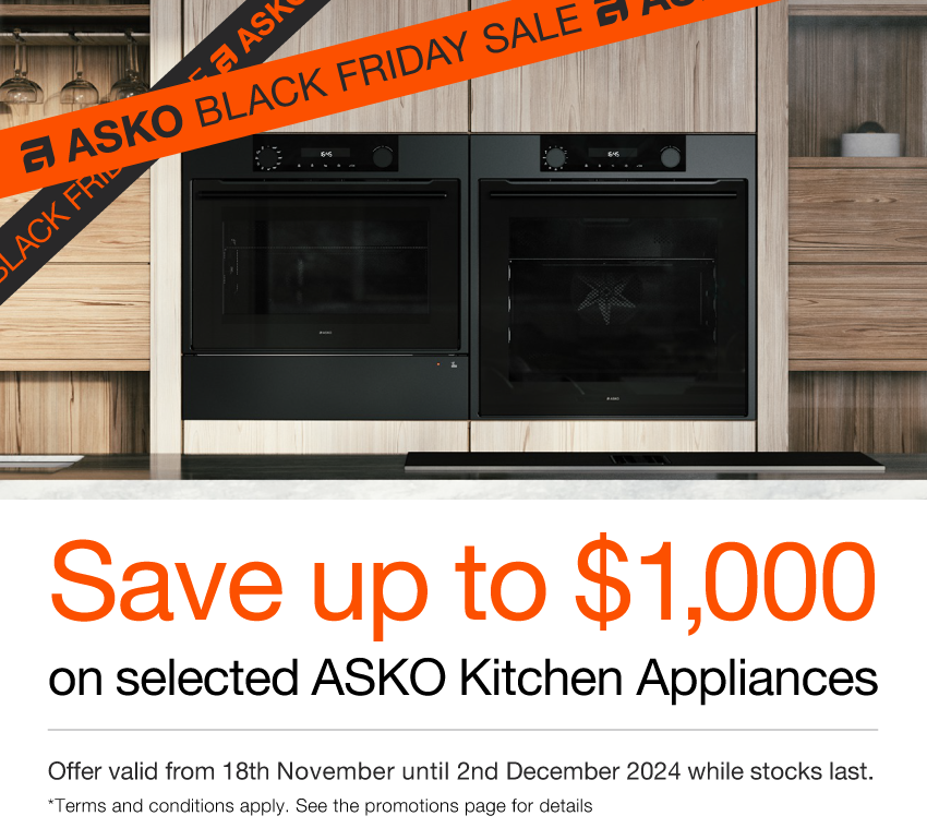 Save Up To $1000* On Selected ASKO Kitchen Appliances