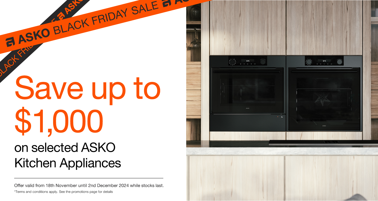 Save Up To $1000* On Selected ASKO Kitchen Appliances at Elite Appliances