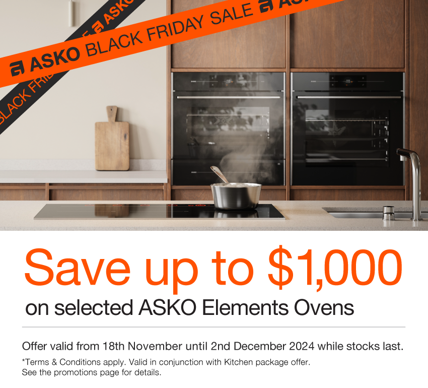 Save Up To $1000* On Selected ASKO Elements Ovens