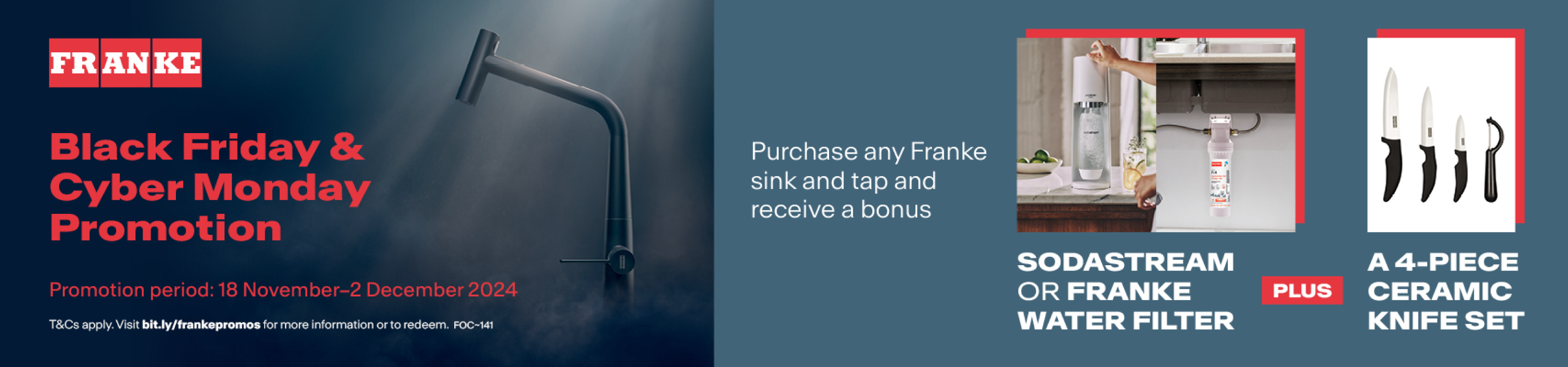 Bonus Gift With Any Franke Sink And Tap Purchase