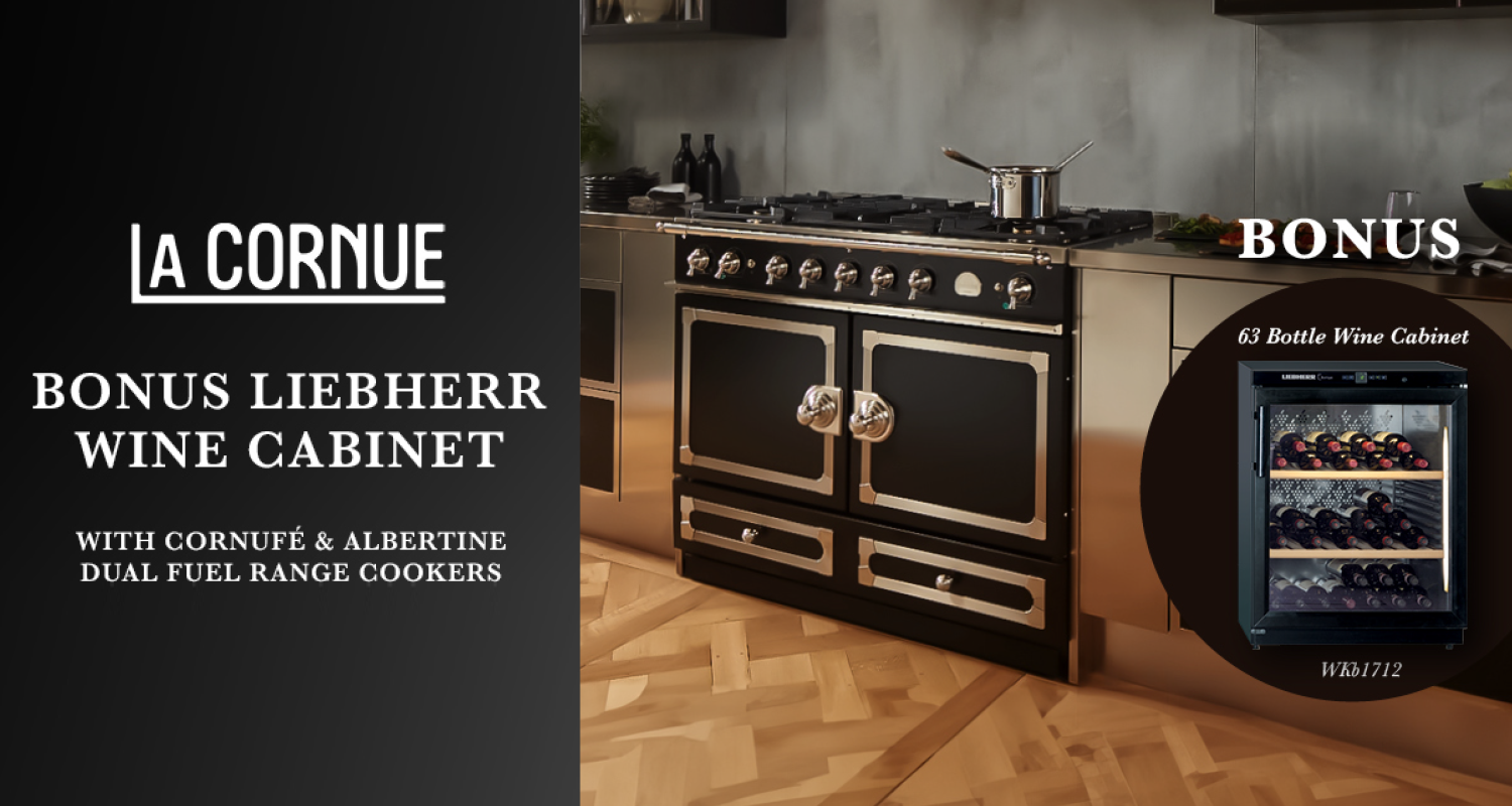 Bonus Wine Cabinet With Selected La Cornue Cookers at Elite Appliances