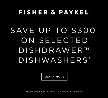 Save Up To $300 On Selected Fisher & Paykel Dishdrawer Dishwashers