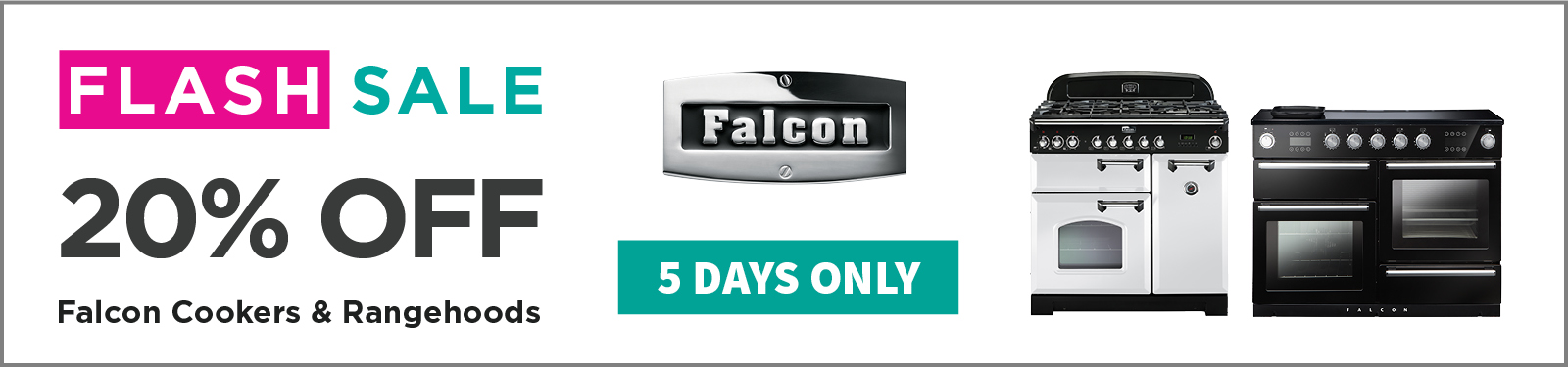 20% Off Falcon Cookers & Rangehoods