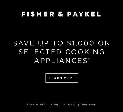 Save Up To $1,000* On Selected Fisher & Paykel Cooking Appliances