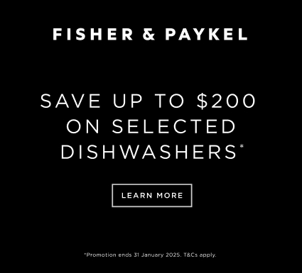 Save Up To $200* On Selected Fisher & Paykel Dishwashers