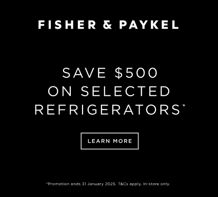 Save $500* On Selected Fisher & Paykel Refrigerators