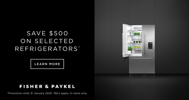 Save $500* On Selected Fisher & Paykel Refrigerators at Elite Appliances