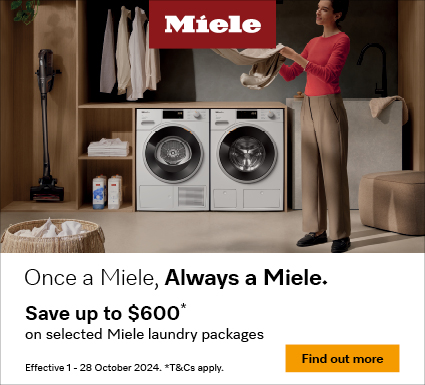 Save $600 On Selected Miele Laundry Packages