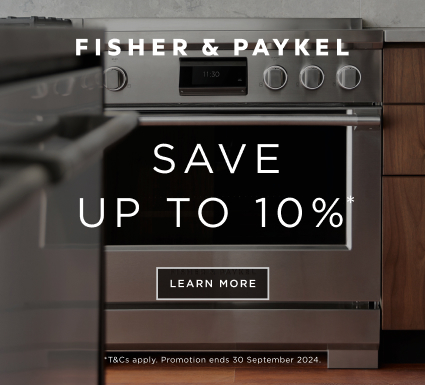 Save Up To 10% On Participating Fisher & Paykel Appliance Packs