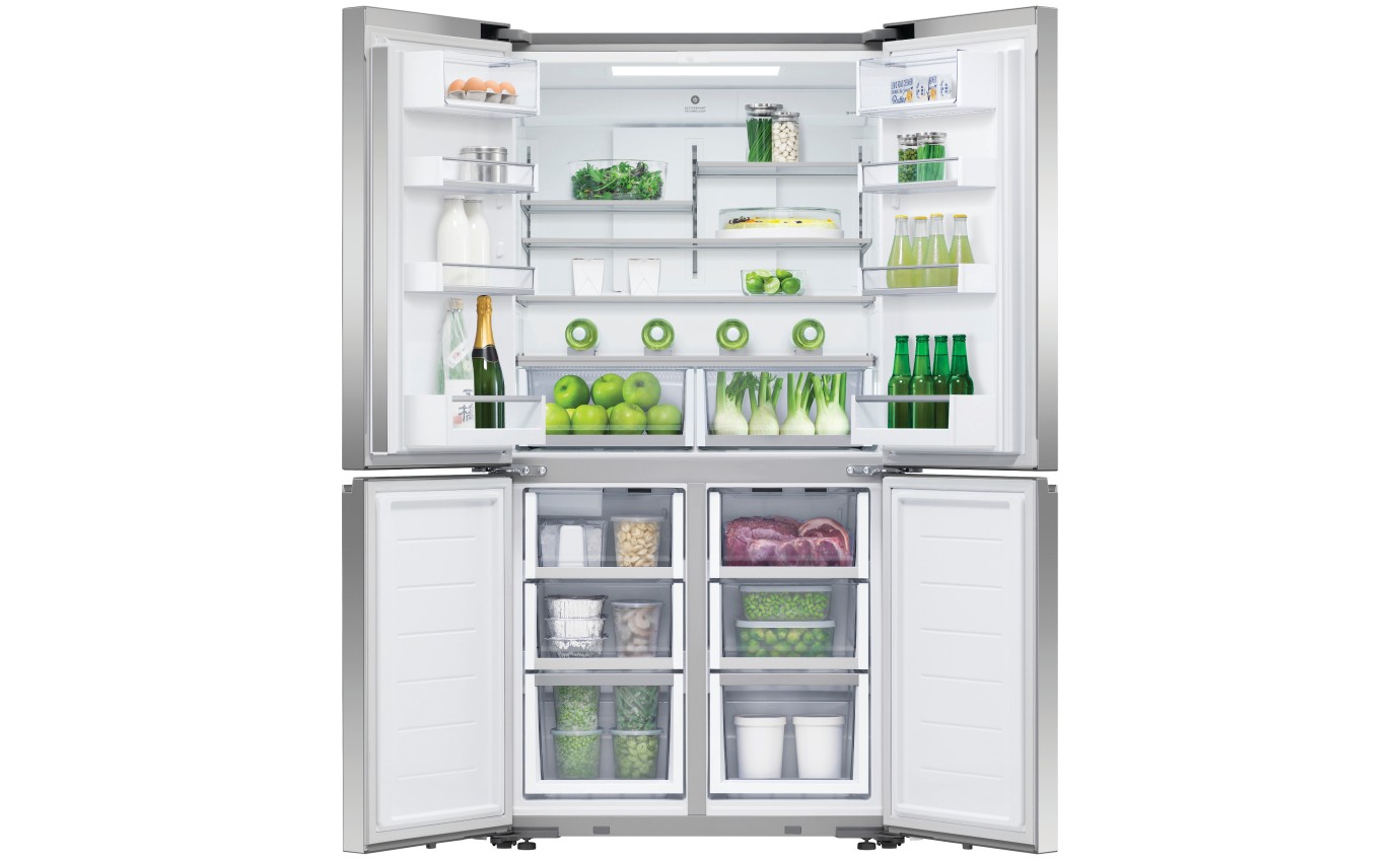 Fisher & Paykel 538L Quad Door Fridge (Stainless Steel) RF605QNUVX1